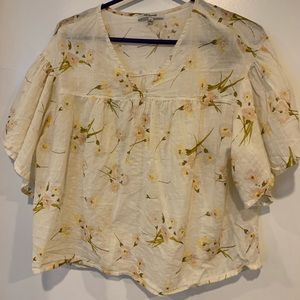 Madewell floral top